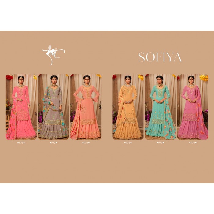 Radha Trendz Sofiya Heavy Fox Georgette Salwar Suits